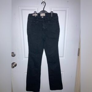 Universal Threads size 0/25R black bootcut High-rise jeans